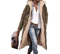 Abrigos De Invierno Cálidos For Mujer, Abrigos Reversibles For Mujer, Chaqueta De Exterior For Mujer, Abrigo Acolchado Cálido, Largo Con Capucha, Chaqueta De Invierno, Parka De Invierno Con Capucha De