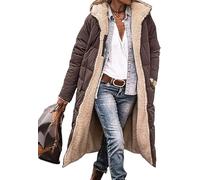 Abrigos De Invierno Cálidos For Mujer, Abrigos Reversibles For Mujer, Chaqueta De Exterior For Mujer, Abrigo Acolchado Cálido, Largo Con Capucha, Chaqueta De Invierno, Parka De Invierno Con Capucha De