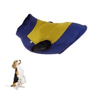 Abrigos De Invierno Cálidos para Perros, Abrigos Impermeables para Perros Pequeños, Chaqueta Acogedora De Cuello Alto para Mascotas De Talla Mediana, Chaqueta Acolchada para Mascotas,Amarillo,5XL