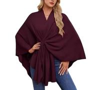Abrigos De Mujer Elegantes, Capa Poncho Mujer, Punto Ponchos Y Capas Para Mujer, Sueter Ligeros Para Mujer, Suéteres Rebozo Para Mujer, Sueteres Modernos Mujer