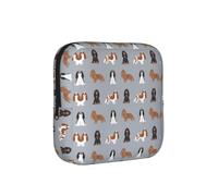 Abrigos para Perros Mestizos de Cavalier King Charles Spaniel, Bolsa para Guardar compresas sanitarias, Bolsa Porta compresas con Cremallera, Monedero