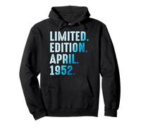Abril 1952 Año 1952 Retro 1952 Vintage Edición Limitada Sudadera con Capucha