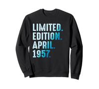 Abril 1957 Año 1957 Retro 1957 Vintage Edición Limitada Sudadera