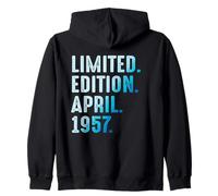 Abril 1957 Año 1957 Retro 1957 Vintage Edición Limitada Sudadera con Capucha