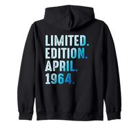 Abril 1964 Año 1964 Retro 1964 Vintage Edición Limitada Sudadera con Capucha