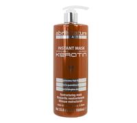 abril et nature - Mascarilla Capilar con Queratina Ultra Rápida - Nutre, Fortalece y Regenera la Fibra Capilar - Repara Cabellos Dañados y Quebradizos - Aspecto Suave y Brillante - 1000 ml