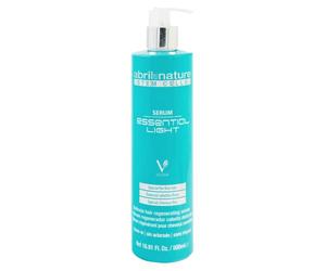 abril et nature - Sérum Pelo Profesional - Essential Light - Cabellos Finos, Delicados y/o Cubiertos - Sérum Capilar Anti-Edad - No Apelmaza - Regenerador de Puntas - Brillo y Fuerza - 500 ml