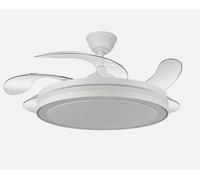 FABRILAMP Ventilador Dc Esparta Maxi 80w 11270lm Blanco 132d 5asp 3000-4000-6000k Remoto+temporizador+memoria