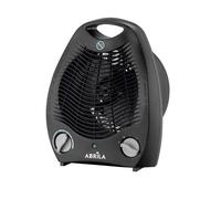 Abrila 197912009 - Calefactor Eléctrico YUSTE 2000W Protección Sobrecalentamiento Negro