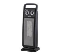 Abrila 229222026 - Calefactor Cerámico BRASIL 2000W Protección Sobrecalentamiento Negro