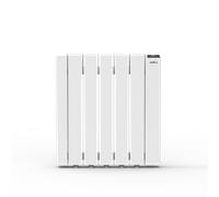 Abrila 251011001 - Emisor Térmico CITY 1000W Temporizador Protección Sobrecalentamiento Blanco