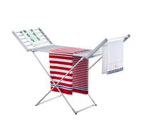 Abrila 255232256 - Tendedero Eléctrico Plegable 220W Secado/Calefacción Plata