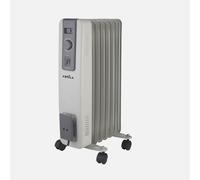 Abrila - acebuche - radiador de aceite 1500w gris - 3 potencias - 7 el