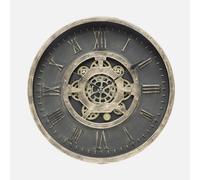 Abrila Adamuz Negro-Oro - Reloj De Pared 60Cm