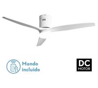 Abrila Aguilón Blanco 20W - Ventilador De Techo Aspas Normales A+