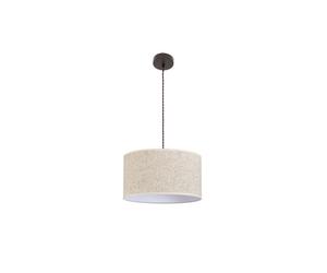 Abrila akunadecor colgante modelo happy beige con pantalla