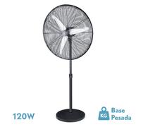 Abrila alarcon ventilador de pie para interior industrial, 120w, 3 vel