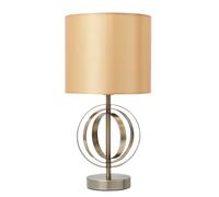 Akunadecor lampara sobremesa alfena 1xe27 bronce 44x24d de