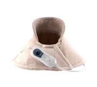 Abrila - almohadilla cervical eléctrica relente beige 100w 60x62cm co
