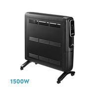 Abrila Alpino Negro - Emisor Térmico 1500 W