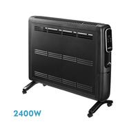 Abrila Alpino Negro - Emisor Térmico 2400W