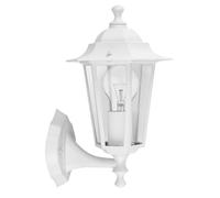 Abrila Auriga Blanco - Aplique Exterior Clásico Aluminio / Cristal 44 Ip