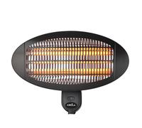 Abrila Austral Negro - Calefactor Exterior Colgante 2000 W 36X50,5X22 Cm