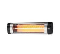 Abrila Austral Negro / Cromo - Calefactor Exterior Colgante 2500 W