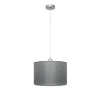 Abrila Axel Plata - Colgante Moderno 1Xe27 30 Cm