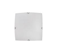 Abrila Ayla Blanco - Plafón Moderno 25X25x6 Cm