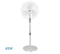 Abrila Bise Blanco - Ventilador De Pie 220-240 V