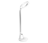 Flexo calcita 8w 640lm 4000k blanco/plata 55x16x16 cm tactil y regula