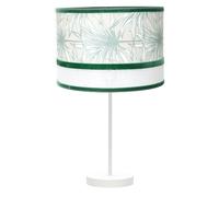 Abrila Caledonia Beis-Verde 61X30x30 Cm - Lámpara Sobremesa Grande