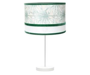 Abrila Caledonia Beis-Verde 61X30x30 Cm - Lámpara Sobremesa Grande