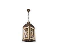 Abrila Califa Oro Viejo/Beis - Farol 1Xe27