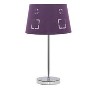 Abrila Celaya Berenjena - Lámpara Sobremesa Moderno 1Xe14 25 Cm