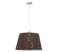 Abrila Celaya Marrón - Colgante Moderno 1Xe27 40 Cm