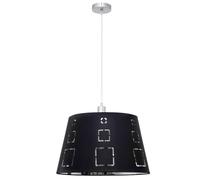 Abrila Celaya Negro - Colgante Moderno 1Xe27 40 Cm