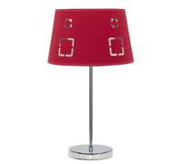 Abrila Celaya Rojo - Lámpara Sobremesa Moderno 1Xe14 25 Cm
