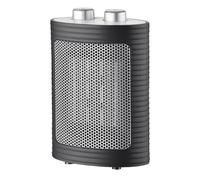 Abrila Ceramico Negro / Plata - Calefactor Cerámico 1500 W 22X15x9 Cm