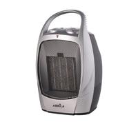 Abrila Ceramico Negro / Plata - Calefactor Cerámico 1500 W 28X18,5X15 Cm