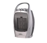 Abrila Ceramico Negro / Plata - Calefactor Cerámico 1500 W 29X18,5X15 Cm