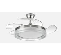 Ventilador de techo metal color niquel serie cerrato 49cm