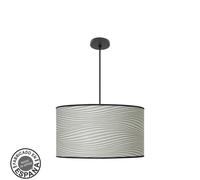 Abrila colgante 50 cm modelo moda gris con pantalla