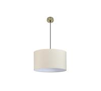 Abrila colgante modelo dori beige con pantalla 50 cm