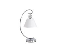 Abrila Concordia Cromo - Lámpara Sobremesa Clásico 1Xe27