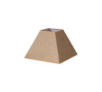 Pantalla Piramide Divos E27 Marron 30dx13dx22h Saco-yute