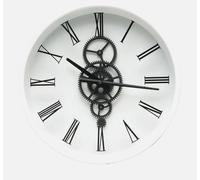 Abrila Duque Blanco-Negro - Reloj De Pared 46Cm