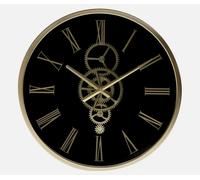Abrila Duque Negro-Oro - Reloj De Pared 46Cm
