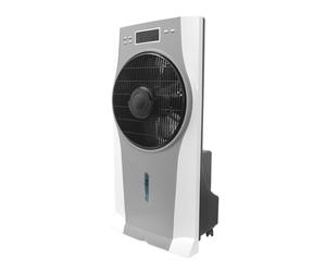 Abrila Efeso Blanco-Gris-Negro 90W - Ventilador Nebulizador 3 Velocidades
